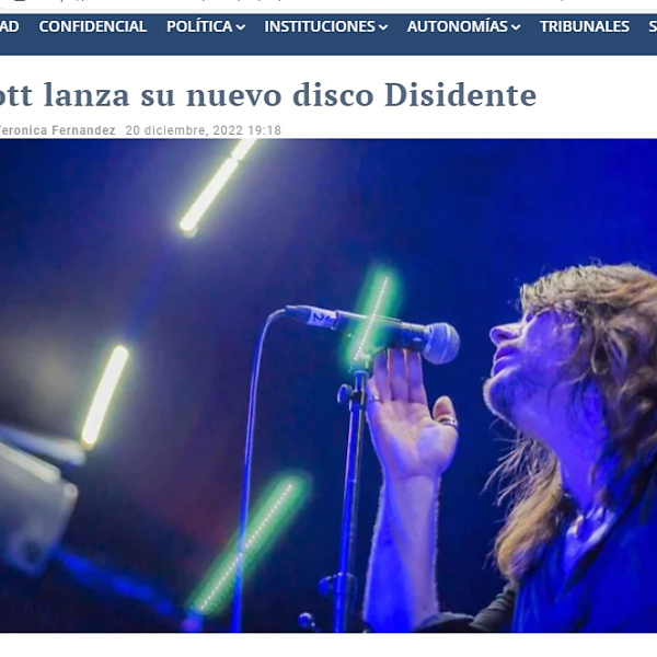 «Disidente» visita las paÌginas del diario Moncloa.com